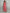 Kleid Kurzarm Kofferstoff gemustert in Rot 5833