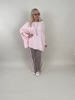 Pullover Feinstrick in Rosa Artikel 6277