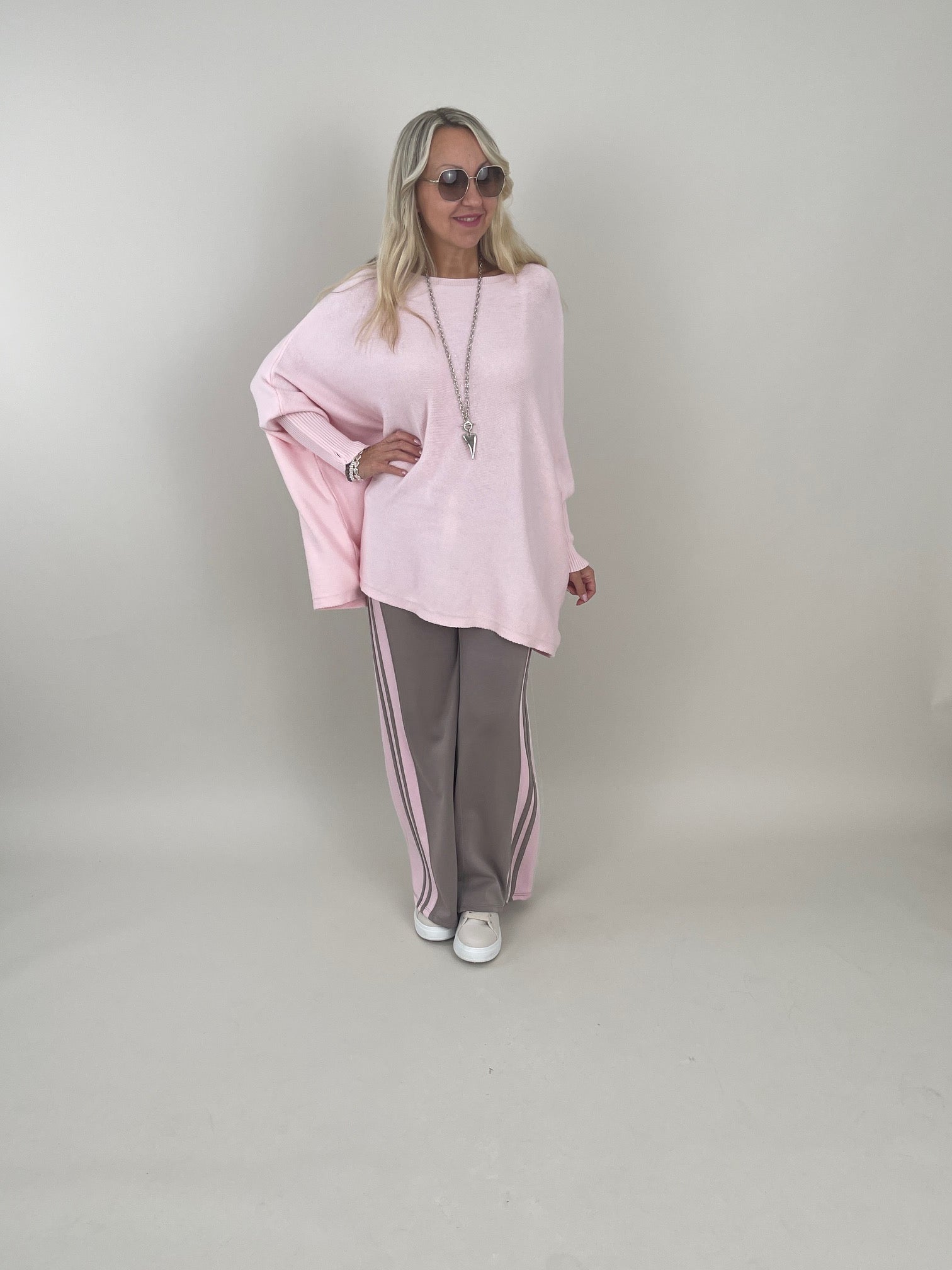 Pullover Feinstrick in Rosa Artikel 6277