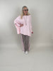 Pullover Feinstrick in Rosa Artikel 6277