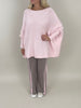 Pullover Feinstrick in Rosa Artikel 6277