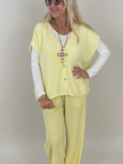 Strickweste Oversized in versch. Farben Artikel 5628