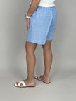 Shorts Leinen in Hellblau