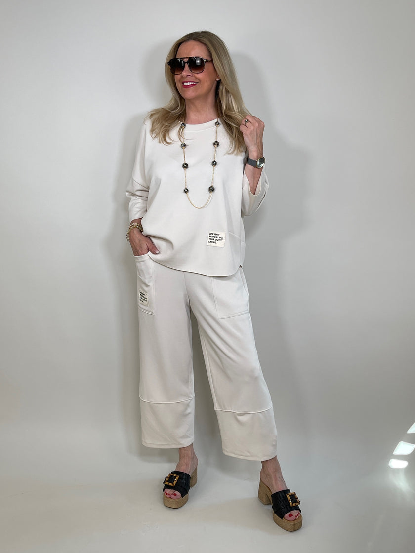 Sweathose in Beige Artikel 5861