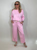 Sweathose in Rosa Artikel 5860