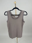Top mit Spitze in versch. Farben