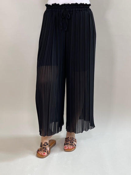 Plissee Hose Uni in versch. Farben Artikel 5858