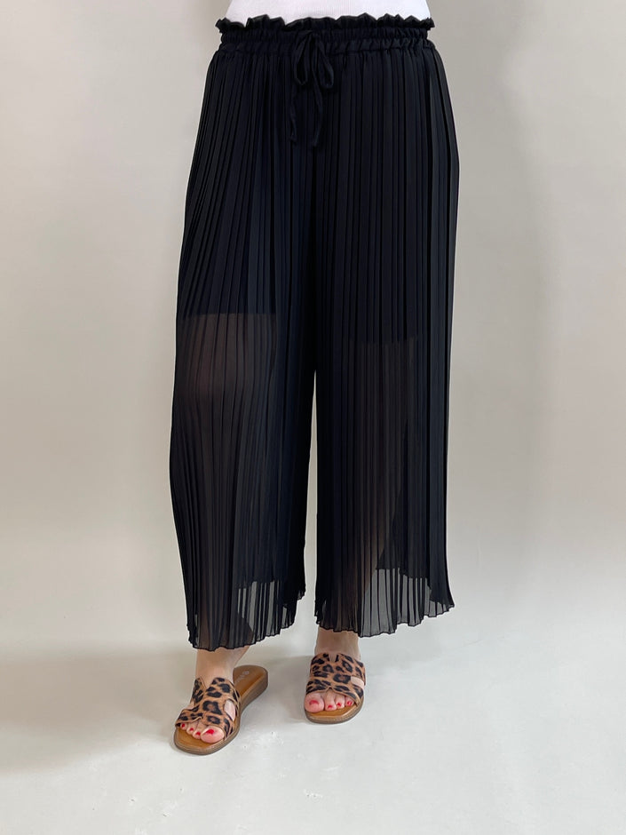 Plissee Hose Uni in versch. Farben Artikel 5858