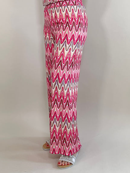 Marlene Hose ZickZack in Pink Artikel 5876