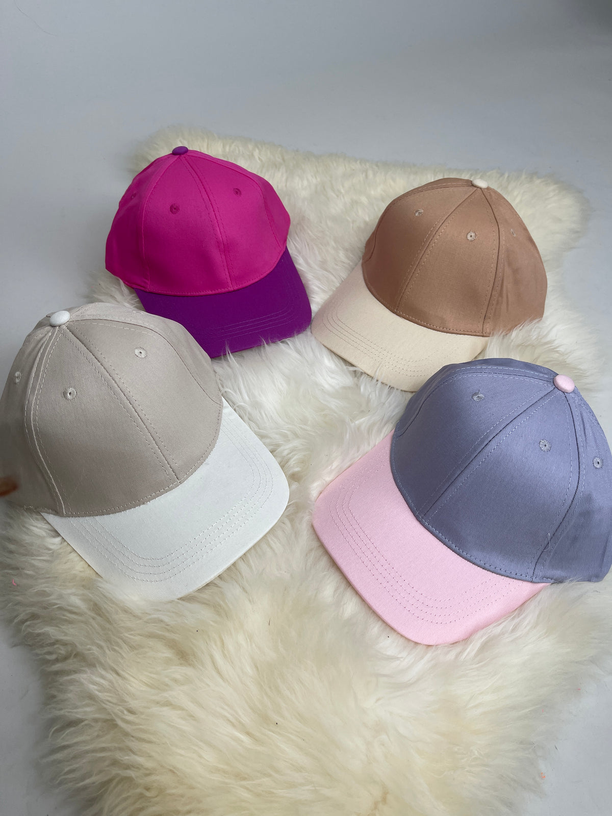 Basecap Zweifarbig in versch. Farben