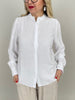 Bluse mit Rüschen-Details in Weiß