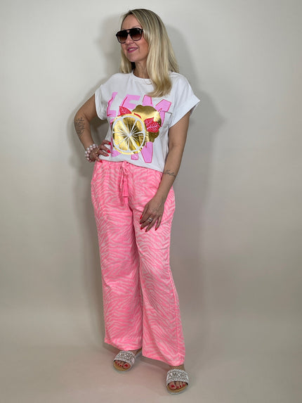 T-Shirt Zitrone in Offwhite Artikel 5883