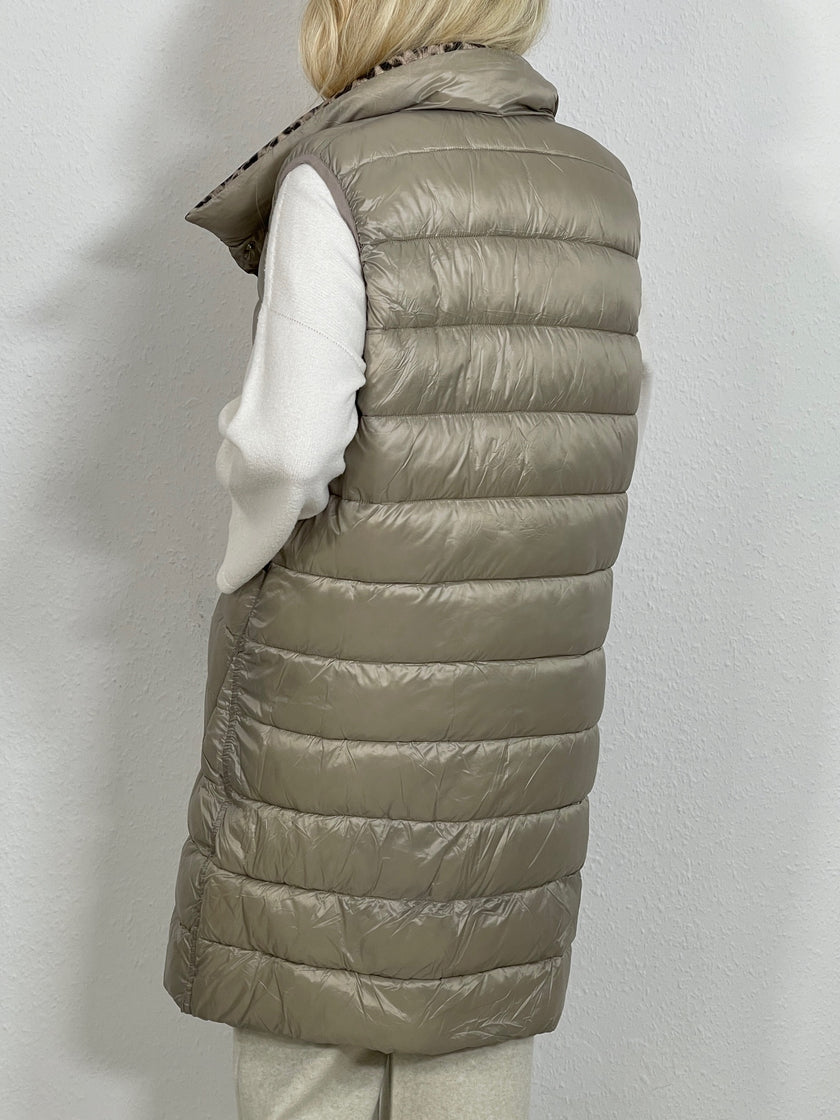 Wendeweste in Taupe