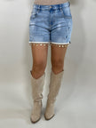 Jeans Shorts mit Details Artikel 5898