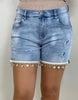 Jeans Shorts mit Details Artikel 5898