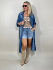 Jeans Shorts mit Taschen-Details Artikel 5897