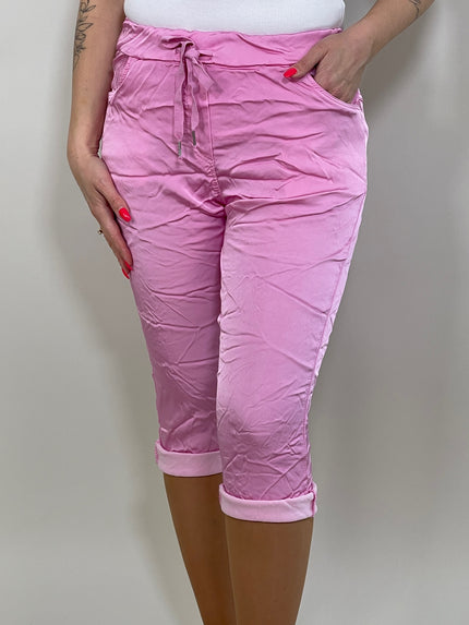 Capri Uni mit Schimmer in versch. Farben Artikel 4036
