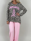 Leichtes Sweatshirt mit Print Leo Artikel 6275