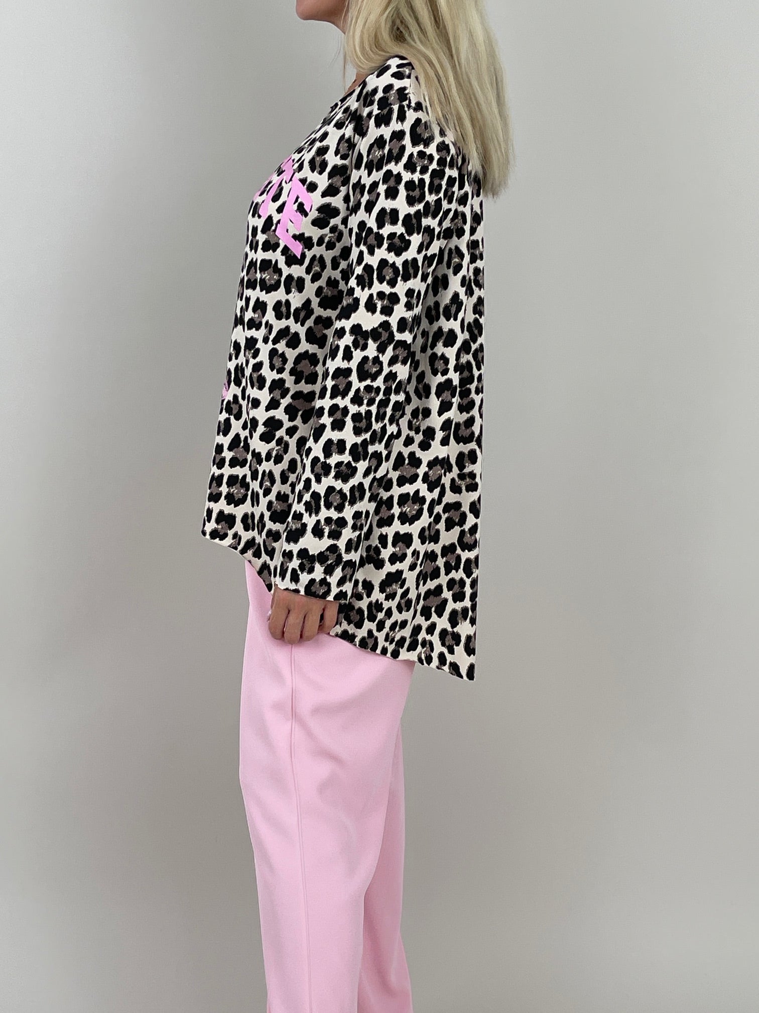 Leichtes Sweatshirt mit Print Leo Artikel 6275