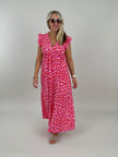 Kleid Musselin Leo in Pink
