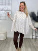 Pullover Leo in Beige/Weiß Art. 6640