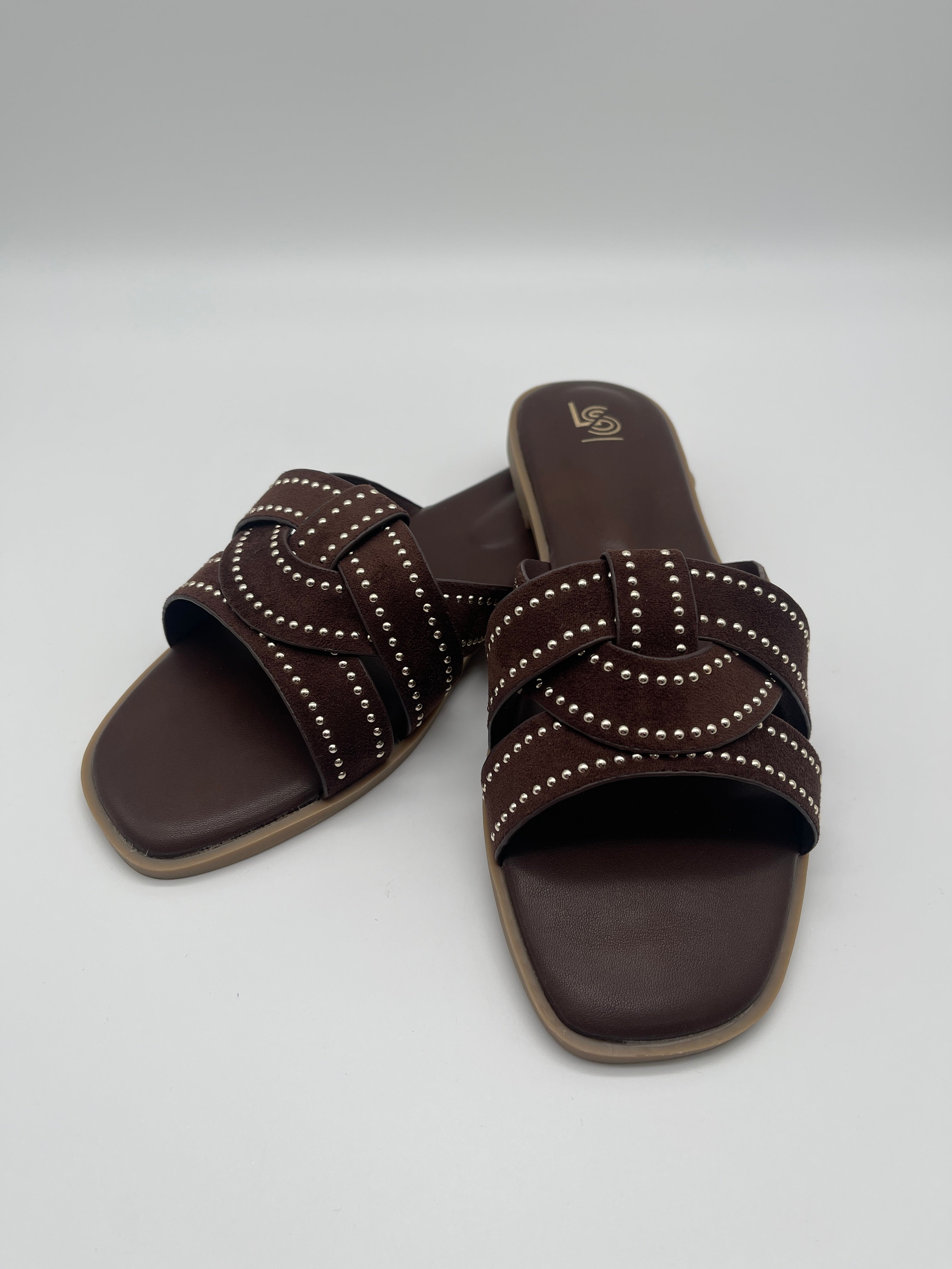Sandalen in Mokka