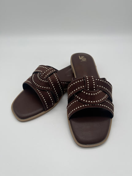 Sandalen in Mokka