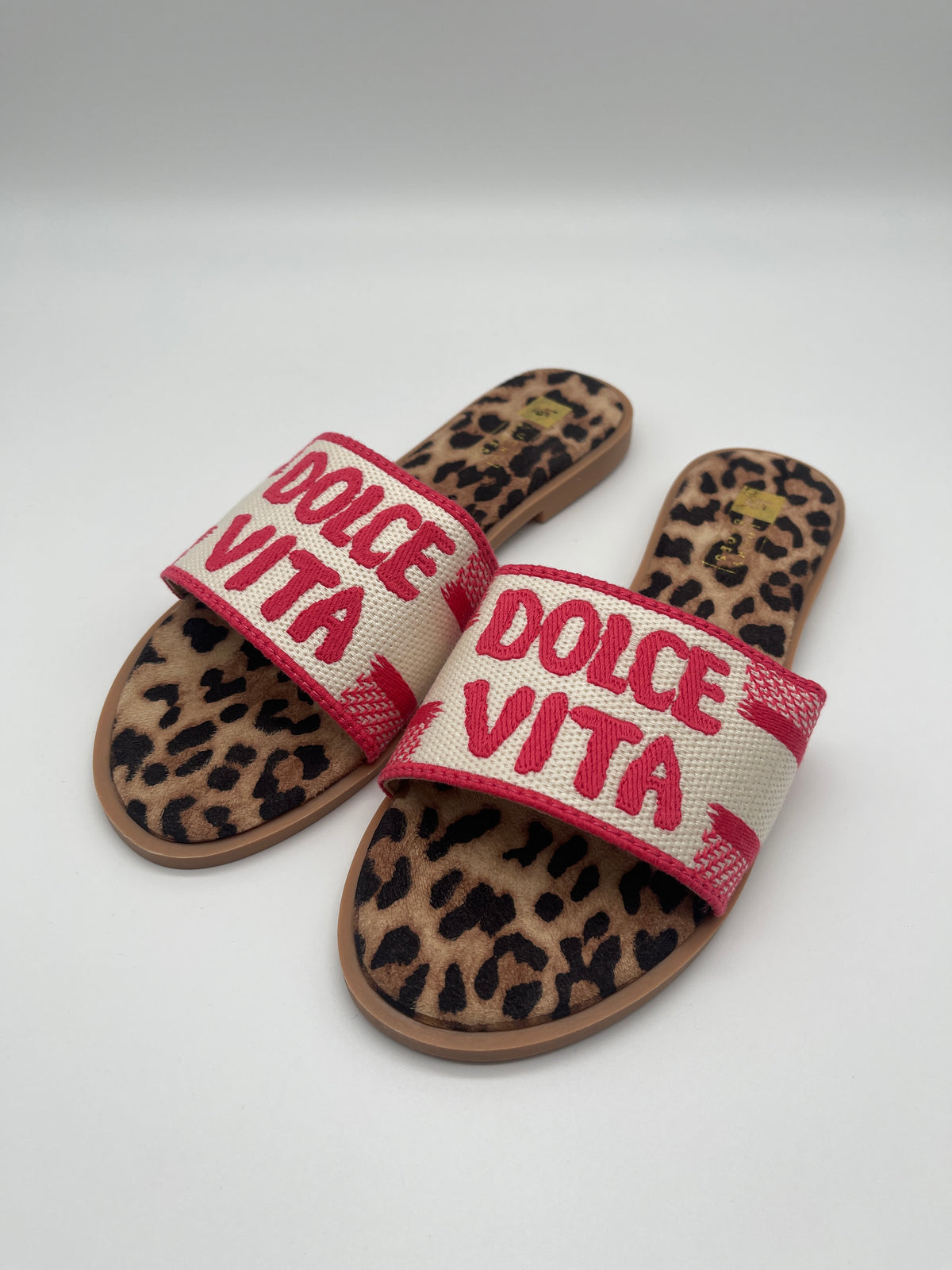 Sandalen Leo mit Schriftzug