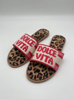 Sandalen Leo mit Schriftzug
