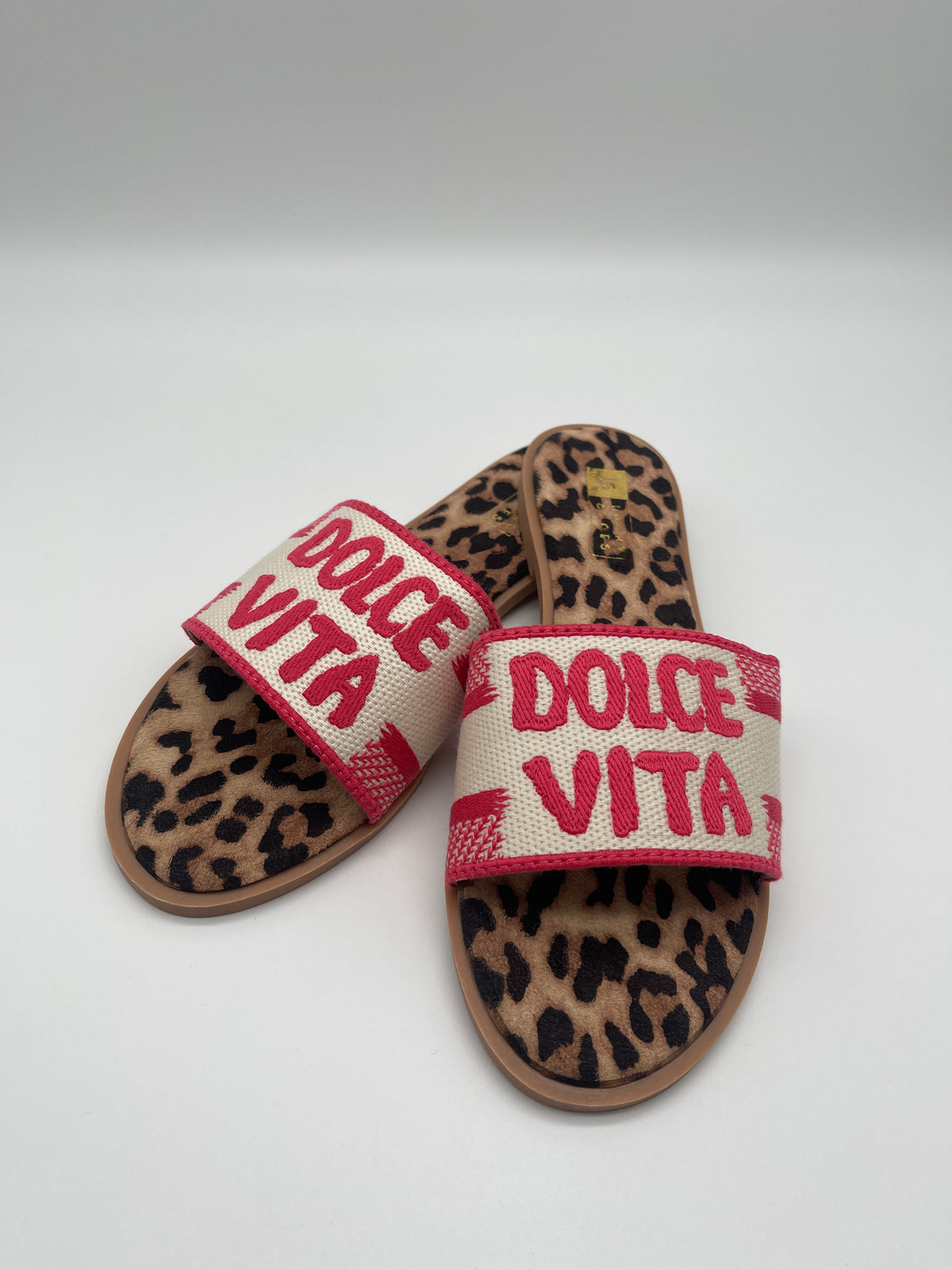 Sandalen Leo mit Schriftzug