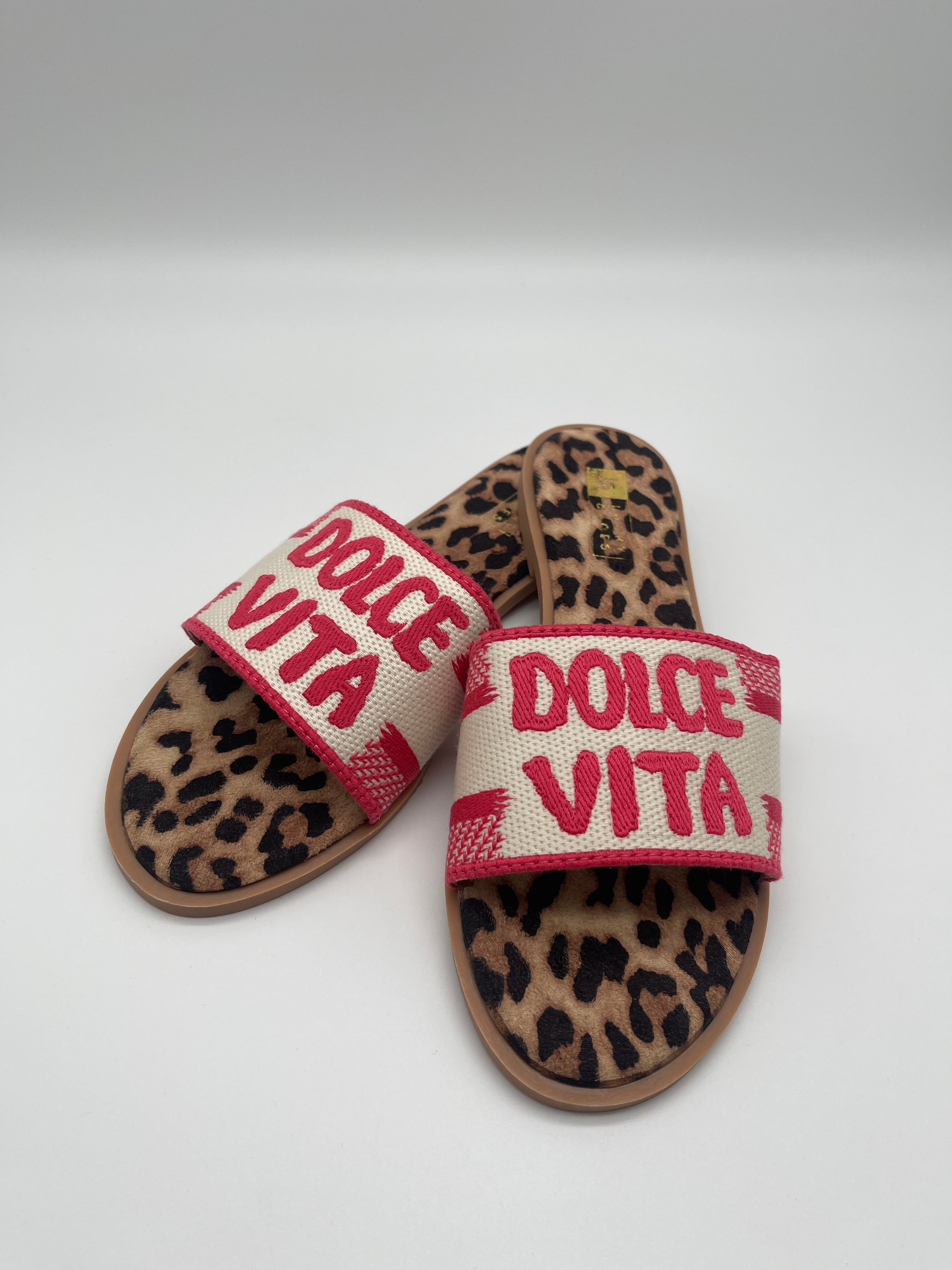 Sandalen Leo mit Schriftzug