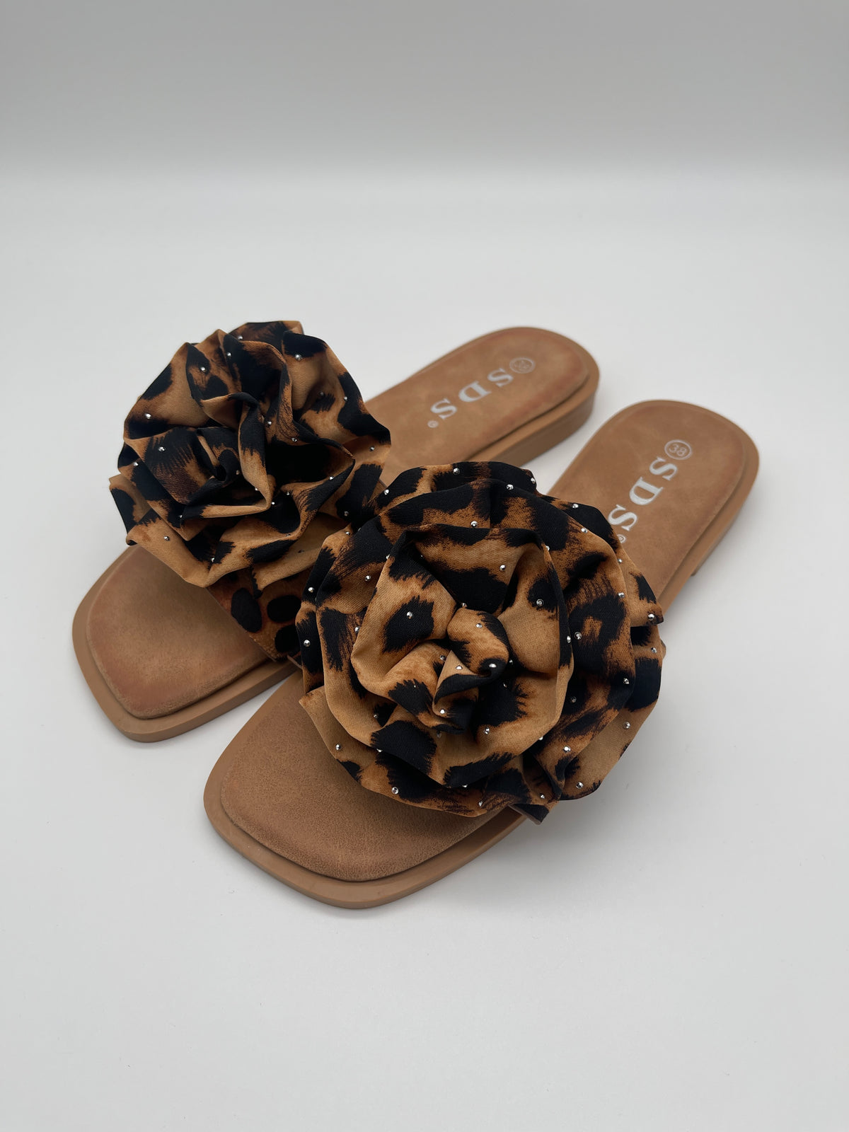Sandalen mit Leo-Blume