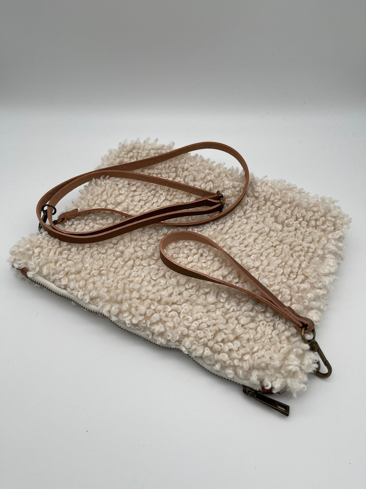 Tasche Teddy in Creme