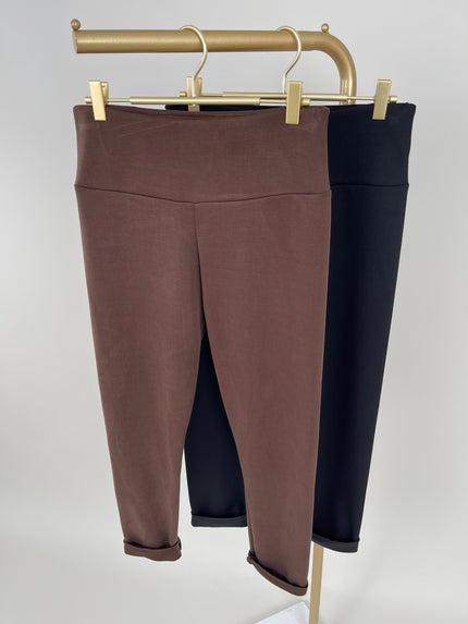 Leggings mit breitem Bund in versch. Farben Artikel 6662