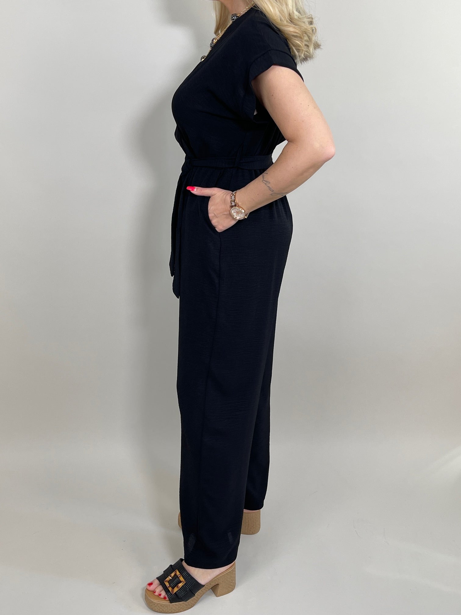 Jumpsuit Uni in Schwarz Artikel 5930