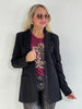 Longblazer Classic mit Taschen in Schwarz Artikel 5372