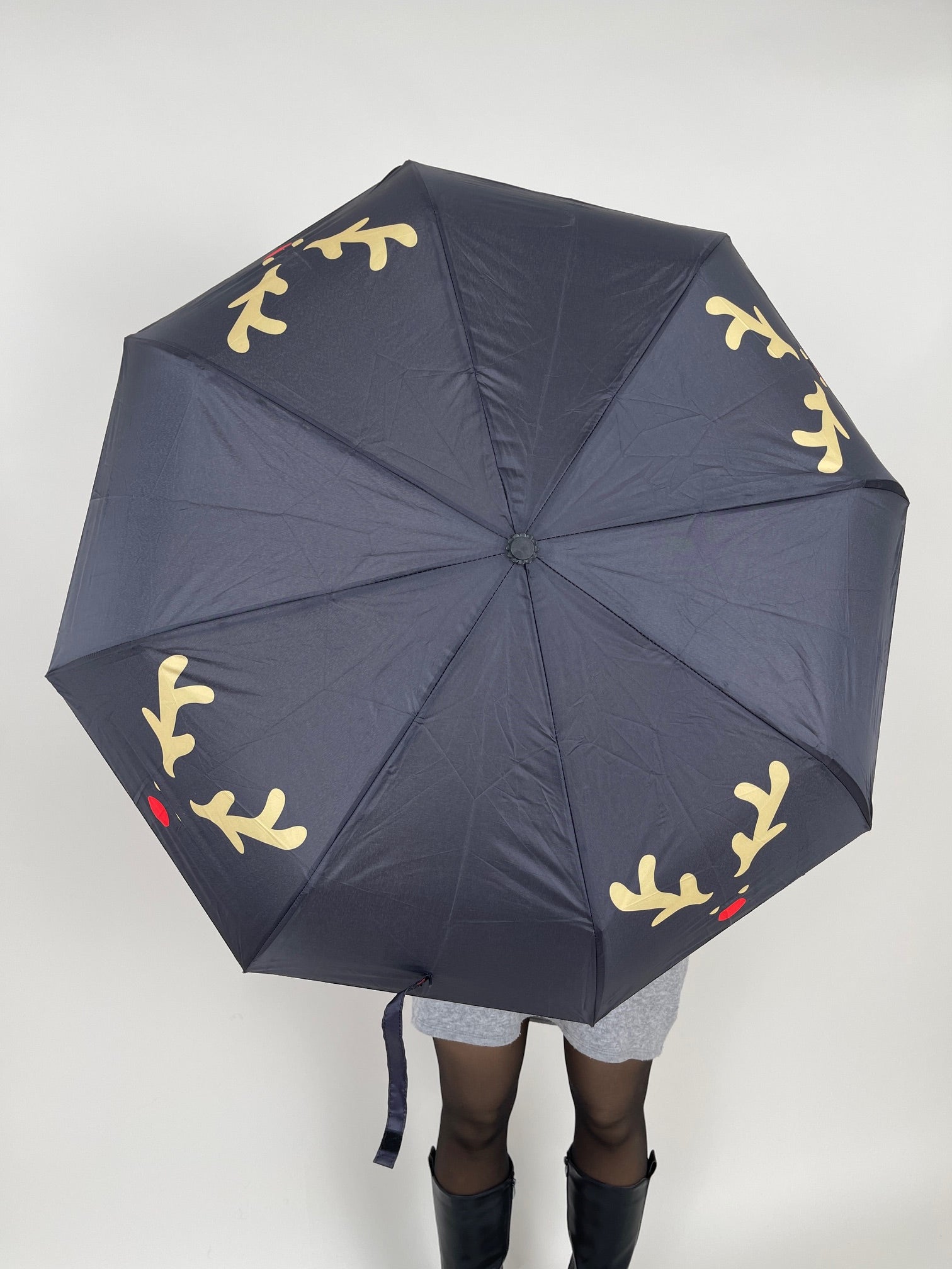 Regenschirm mit Rentiergesicht Artikel 6616