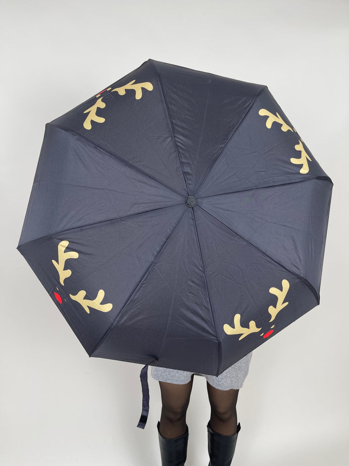 Regenschirm mit Rentiergesicht Artikel 6616