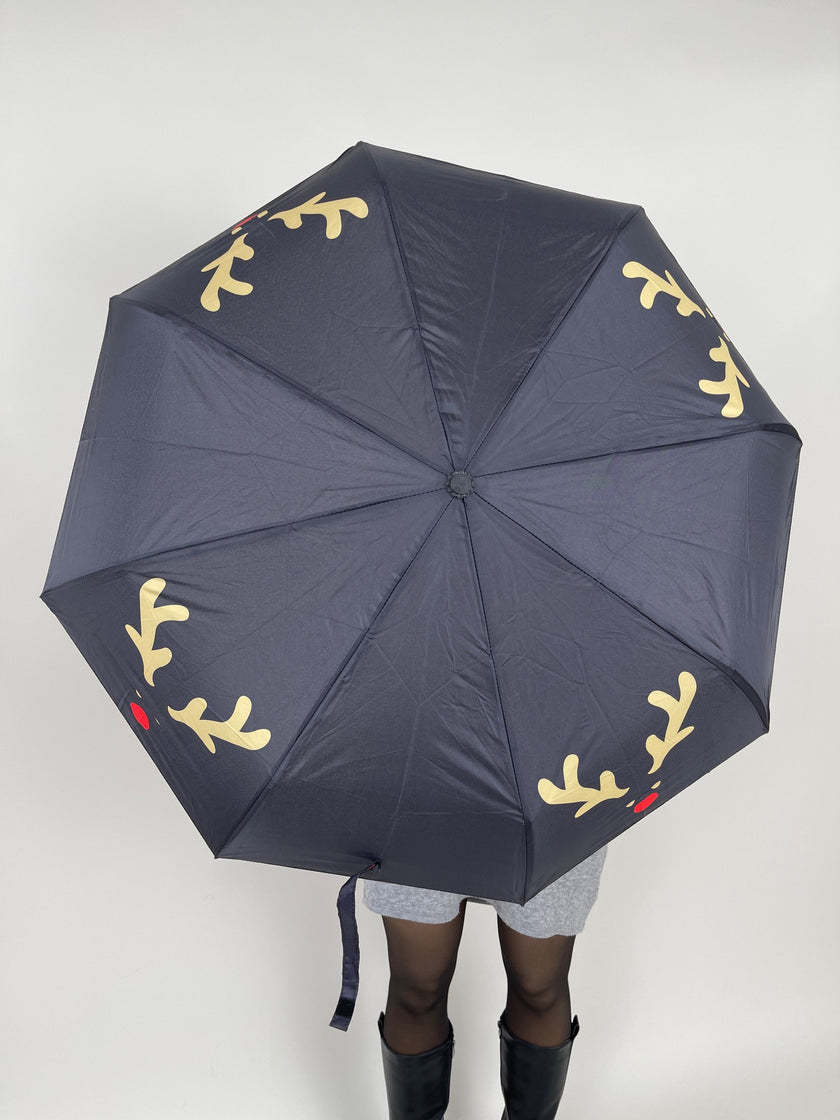 Regenschirm mit Rentiergesicht Artikel 6616