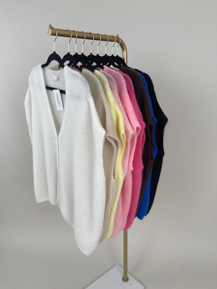 Strickweste Oversized in versch. Farben Artikel 5628