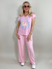 T-Shirt mit Druck in versch. Farben Artikel 5909