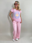 T-Shirt mit Druck in versch. Farben Artikel 5909