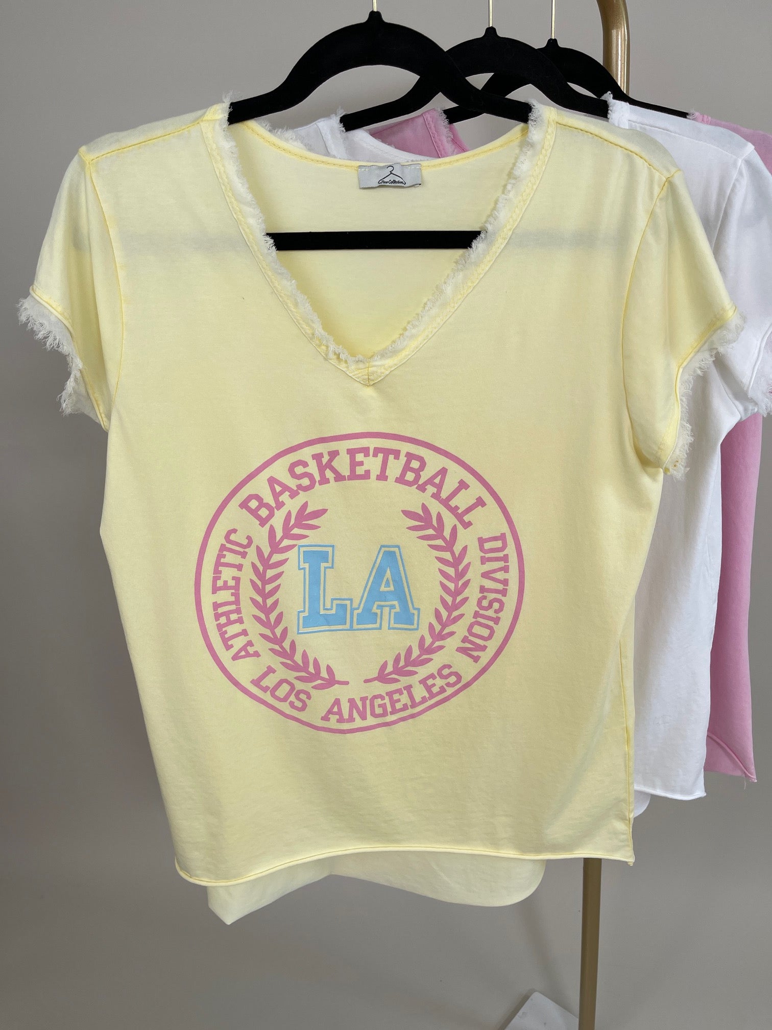 T-Shirt mit Druck in versch. Farben Artikel 5909