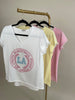 T-Shirt mit Druck in versch. Farben Artikel 5909