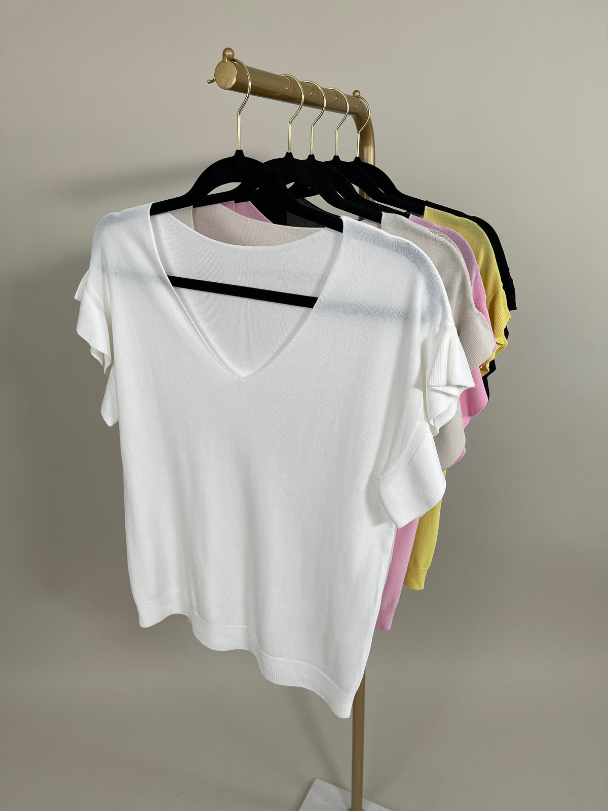 Shirt Feinstrick in versch. Farben