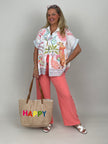 Bluse mit Exotic-Print Multicolor
