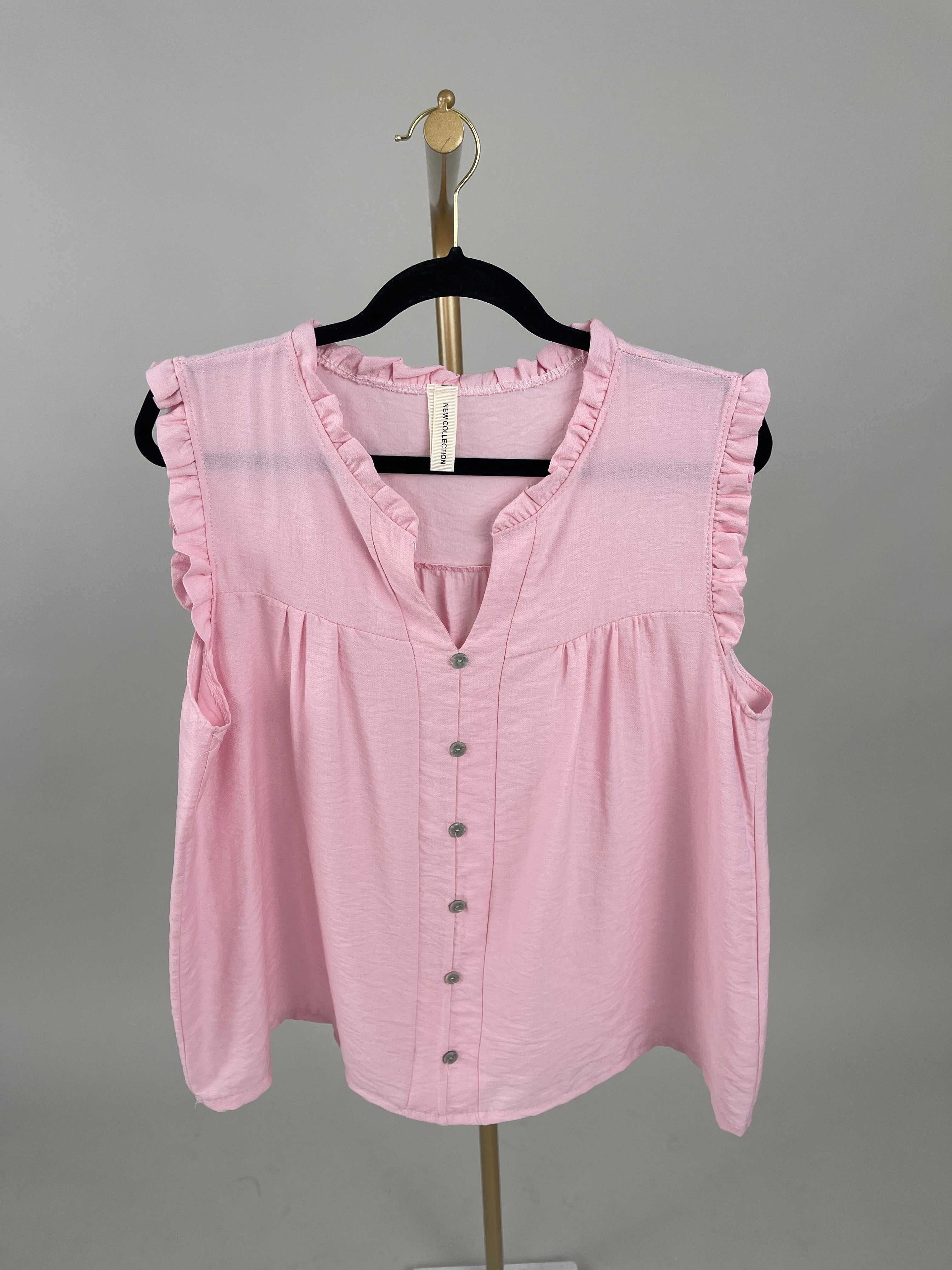 Blusenshirt Rüschen in versch. Farben