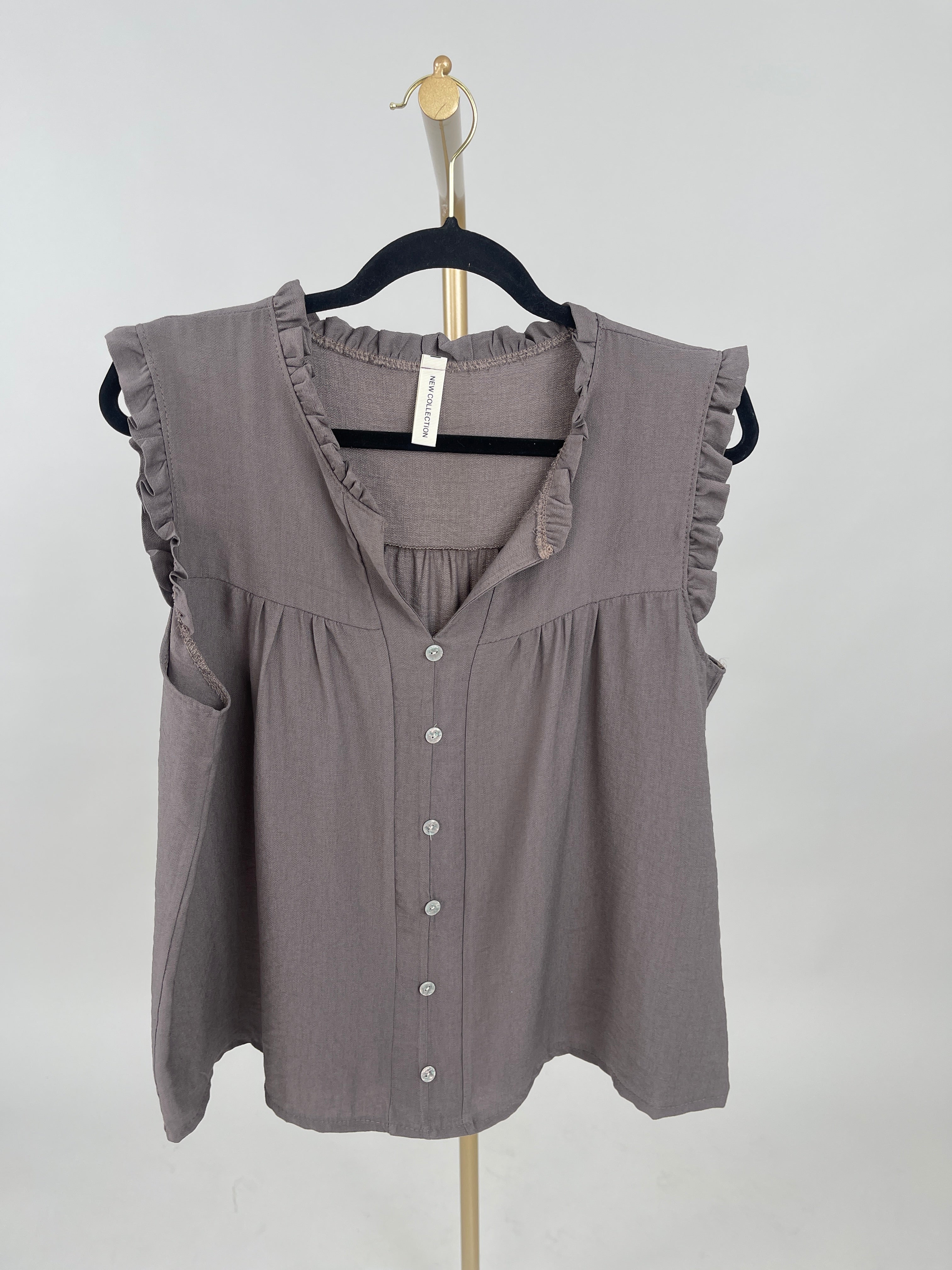 Blusenshirt Rüschen in versch. Farben