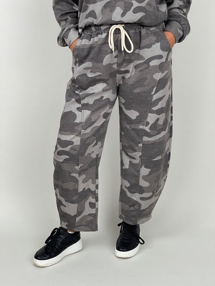 Hose Camouflage in Taupe/Khaki