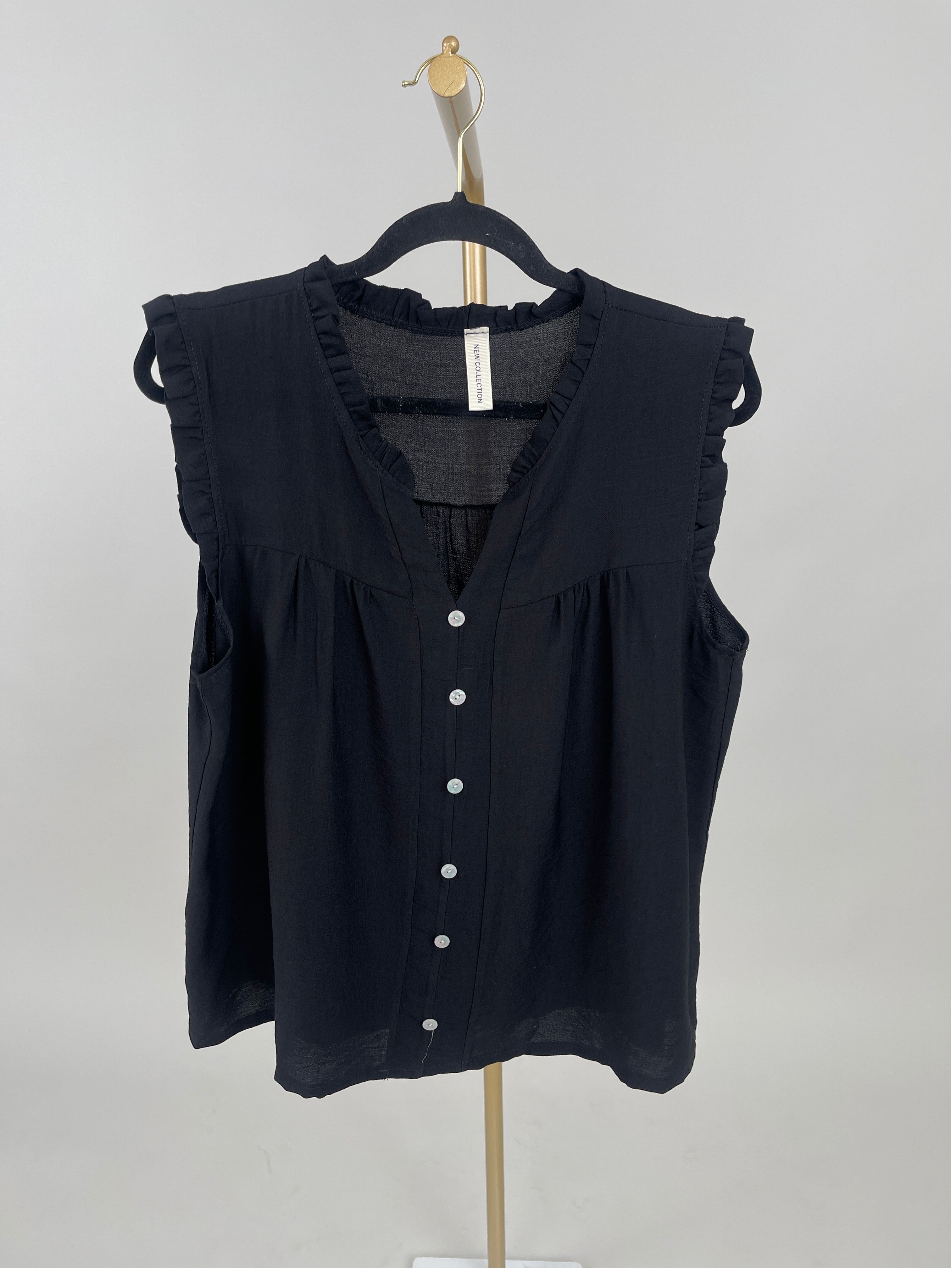 Blusenshirt Rüschen in versch. Farben